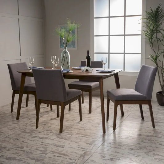 Christopher Knight Home Fabrizio Mid-Century Modern 5-piece Dining Set