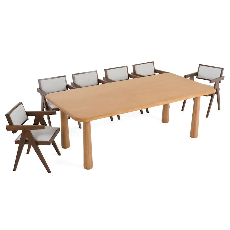 Full Modern Solid Wood Table