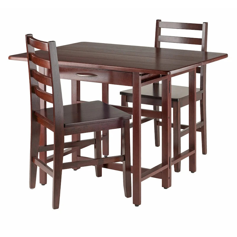 34.65 Inch Solid Wood Table