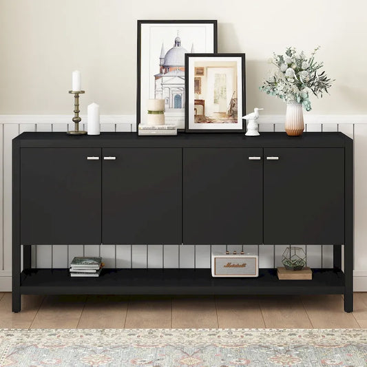 Modern Engineered Wood Table Adjustable