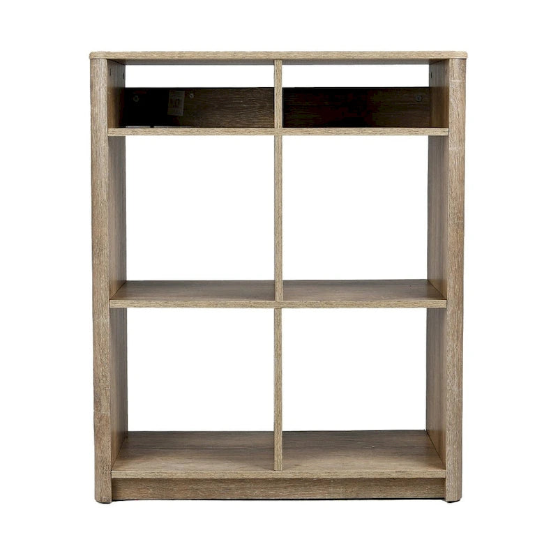 13 Inch Mid-Century Modern Wood Metal Table