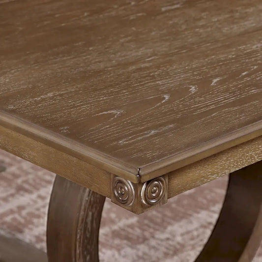 30.5 Inch Mid-Century Modern Solid Wood Table