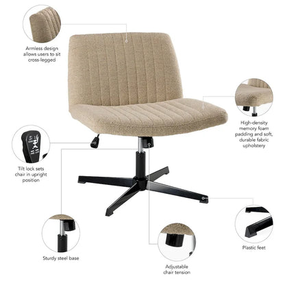 Full Metal Fabric Chair Adjustable