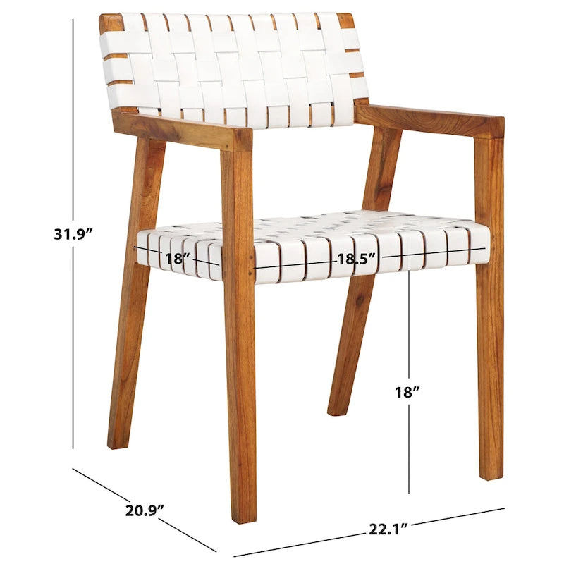 Modern Leather Chair LED