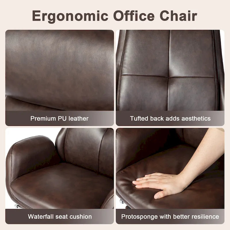 28.75 Inch Wood Metal Table Adjustable