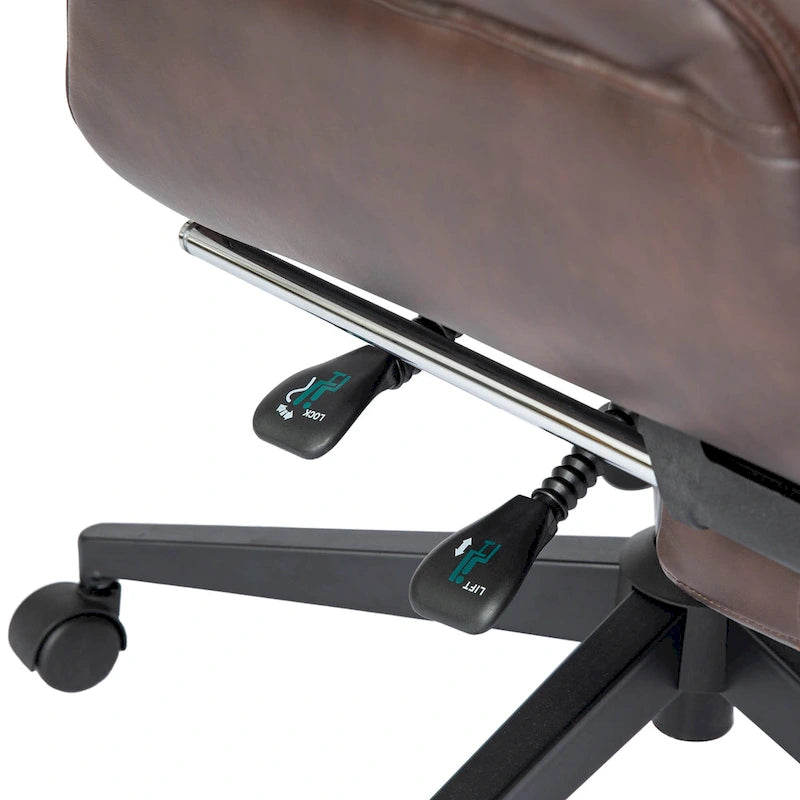 28.75 Inch Wood Metal Table Adjustable