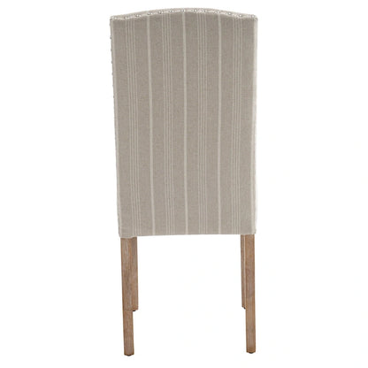 Contemporary Wood Fabric Chair