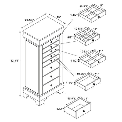 Classic Wood Metal Cabinet