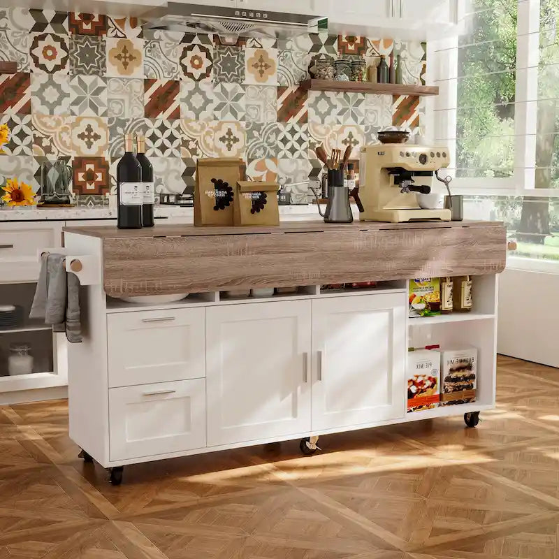 Modern Wood Table Rolling