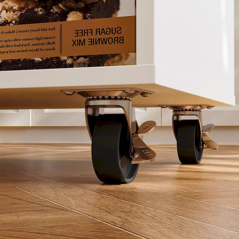Modern Wood Table Rolling