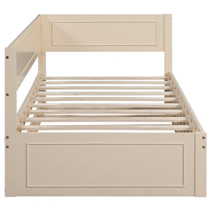 Merax Twin Size Wood Daybed with Trundle/Drawers