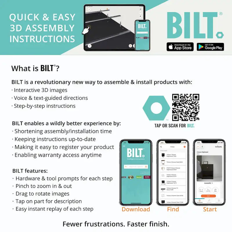 Porch & Den Skylar 5-drawer Desk