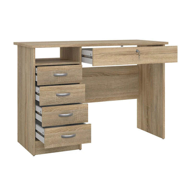 Porch & Den Skylar 5-drawer Desk