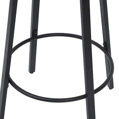 Modern Metal Fabric Chair LED