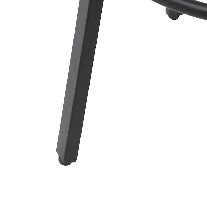 Modern Metal Fabric Chair LED