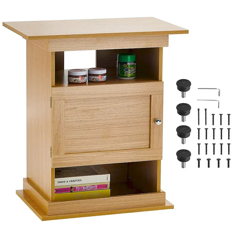 Wood Engineered Wood Cabinet with Storage