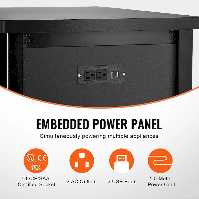 Wood Engineered Wood Cabinet with Storage