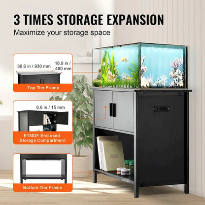 Wood Engineered Wood Cabinet with Storage