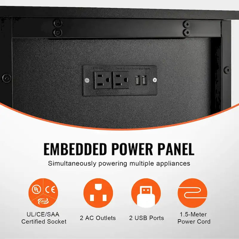 Wood Engineered Wood Cabinet with Storage