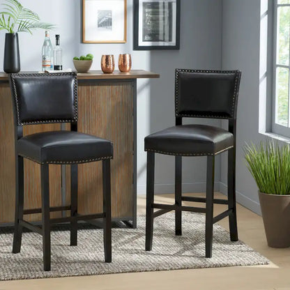 Modern Solid Wood Fabric Chair Upholstered