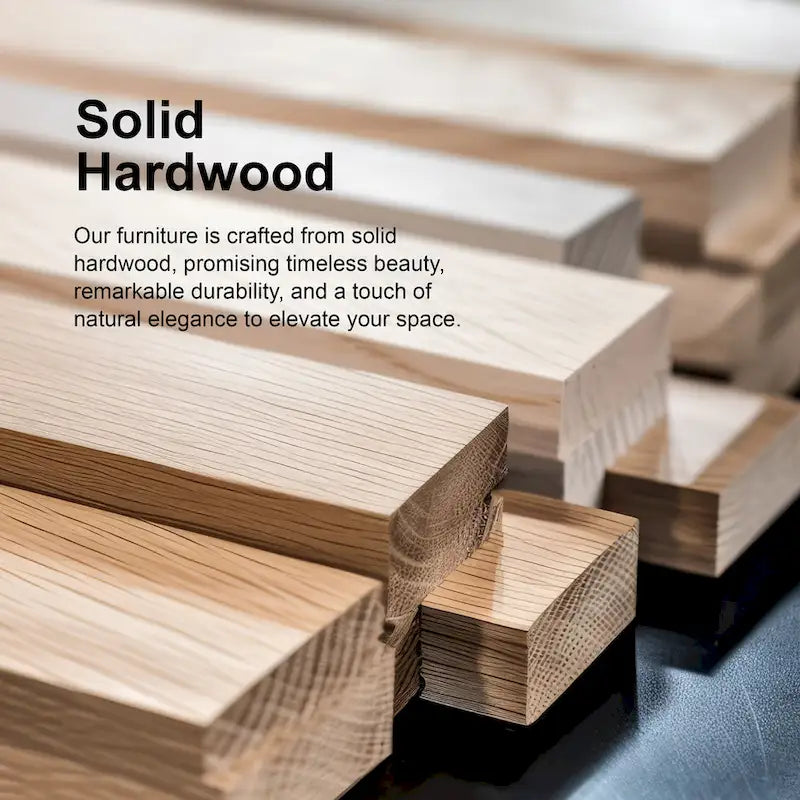 16 Inch Mid-Century Modern Wood Metal Chair