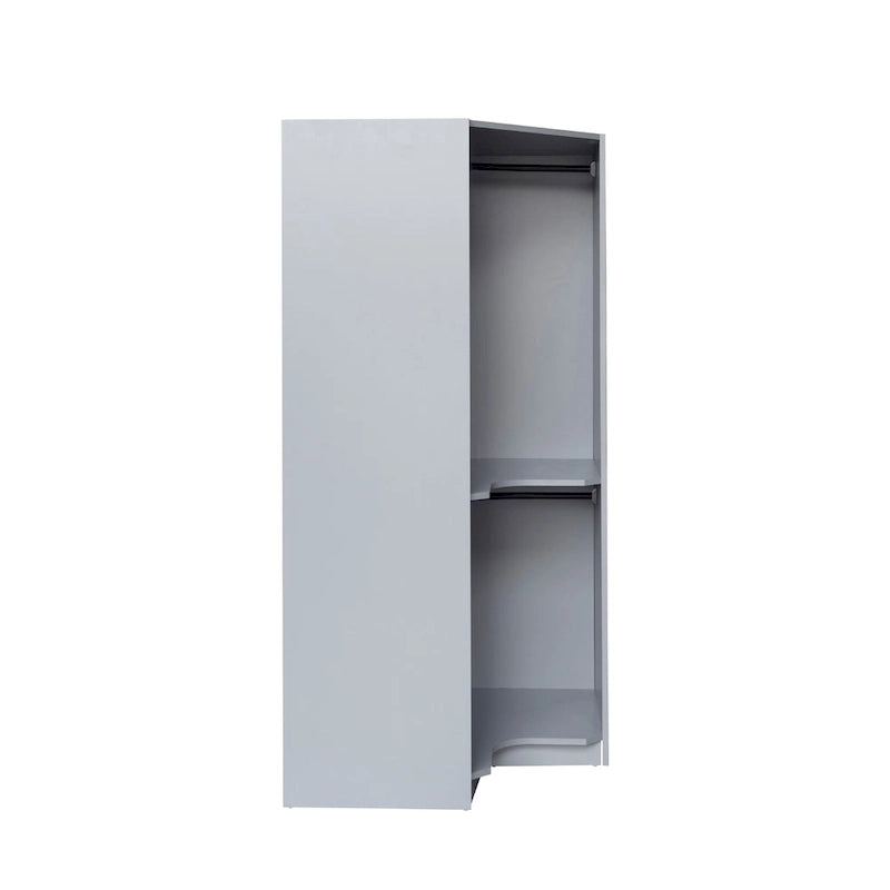 Polygon Corner Wardrobe with 2-Doors