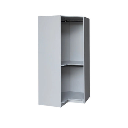 Polygon Corner Wardrobe with 2-Doors