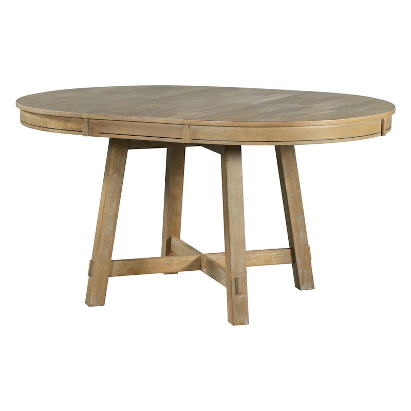 Full Modern Wood Engineered Wood Table Extendable