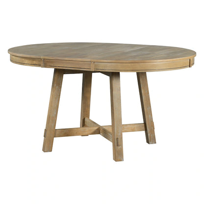 Full Modern Wood Engineered Wood Table Extendable