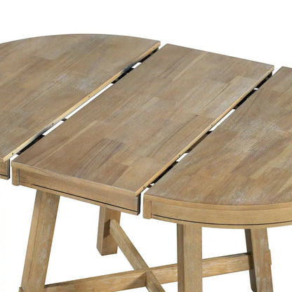 Full Modern Wood Engineered Wood Table Extendable