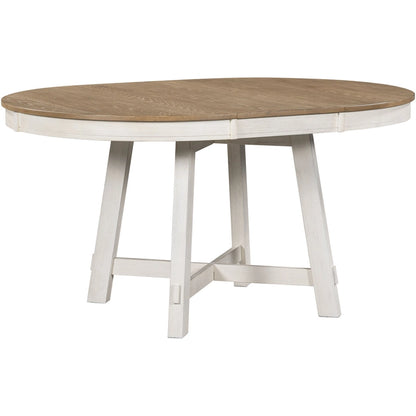 Full Modern Wood Engineered Wood Table Extendable
