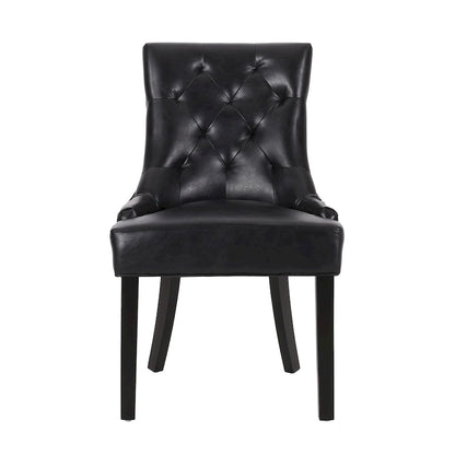 25.00 Inch Contemporary Wood Fabric Chair Upholstered