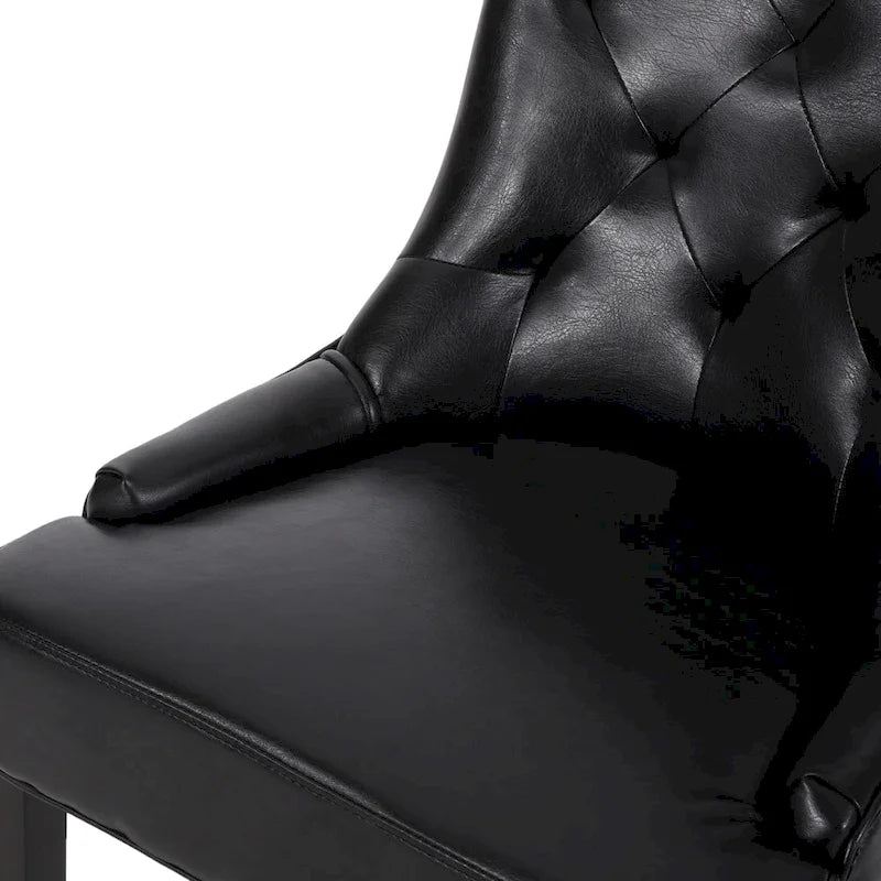 25.00 Inch Contemporary Wood Fabric Chair Upholstered