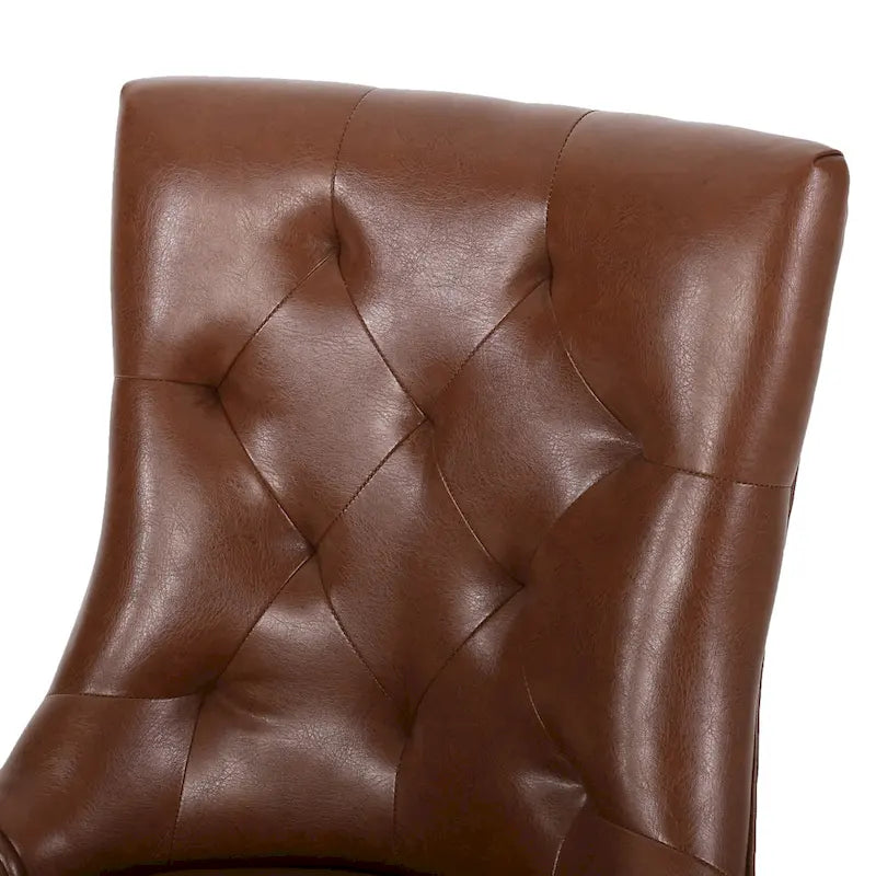 25.00 Inch Contemporary Wood Fabric Chair Upholstered