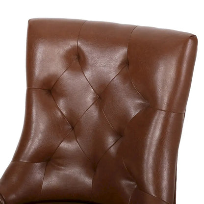 25.00 Inch Contemporary Wood Fabric Chair Upholstered