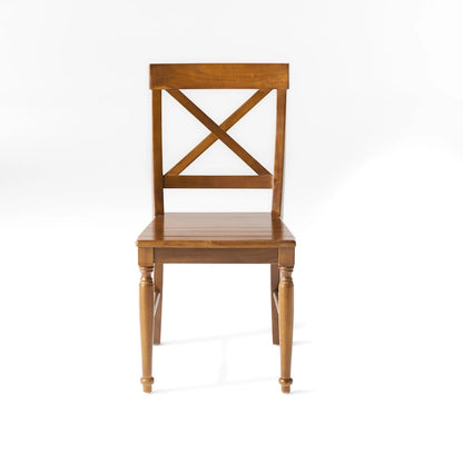 35.25 Inch Contemporary Wood Chair
