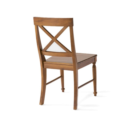 35.25 Inch Contemporary Wood Chair