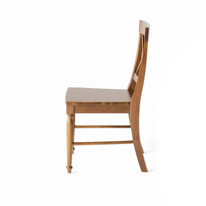 35.25 Inch Contemporary Wood Chair