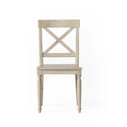 35.25 Inch Contemporary Wood Chair