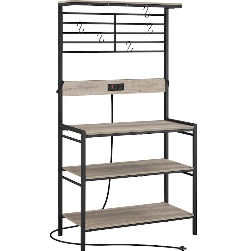 Rustic Metal Organizer Adjustable