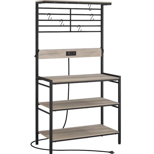 Rustic Metal Organizer Adjustable