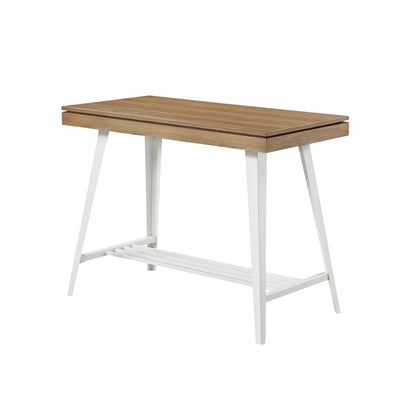 Kaylen Modern 3-Piece Steel Legs Counter Height Table Set by Furniture of America