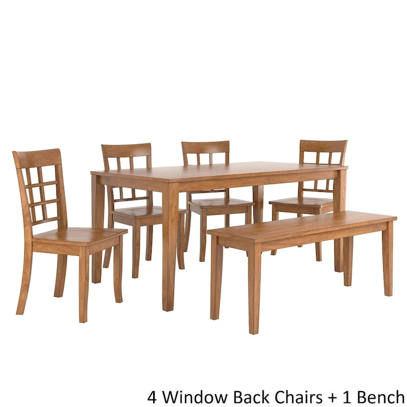 26.6 Inch Modern Wood Engineered Wood Dining Set