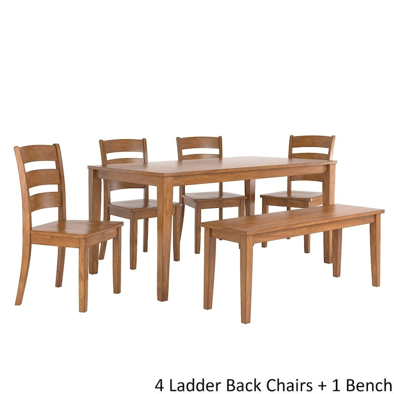26.6 Inch Modern Wood Engineered Wood Dining Set