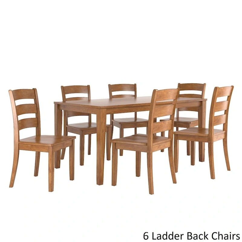 26.6 Inch Modern Wood Engineered Wood Dining Set