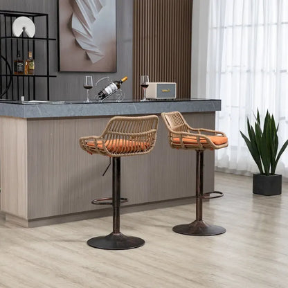 Modern Metal Fabric Chair Swivel