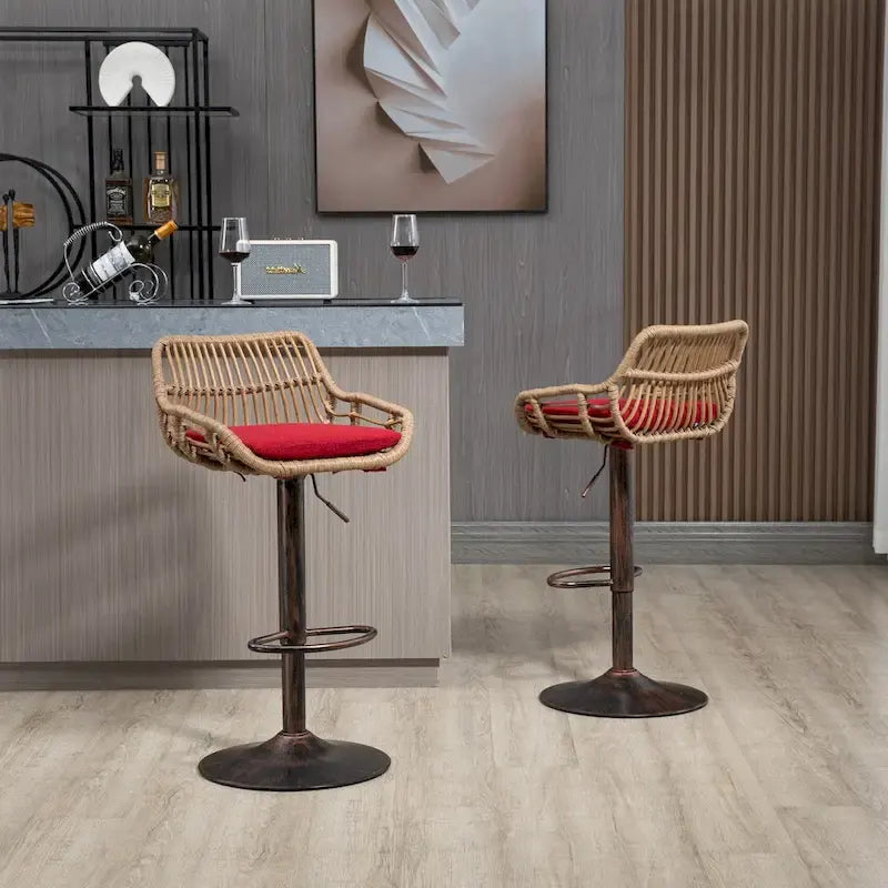 Modern Metal Fabric Chair Swivel