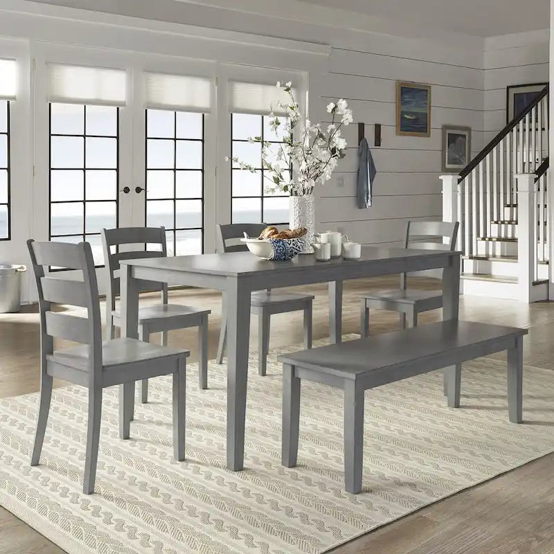 26.6 Inch Modern Wood Engineered Wood Dining Set