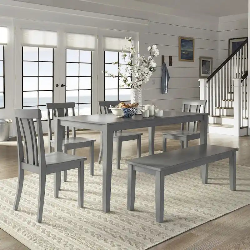 26.6 Inch Modern Wood Engineered Wood Dining Set