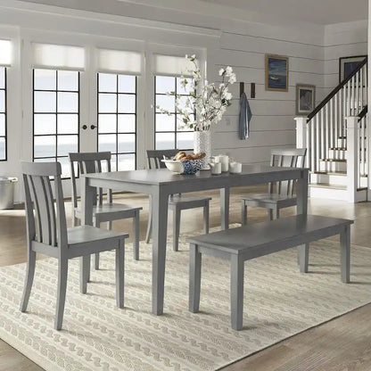 26.6 Inch Modern Wood Engineered Wood Dining Set